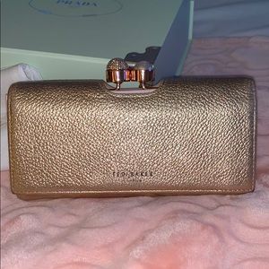 Ted Baker London Wallet Gold